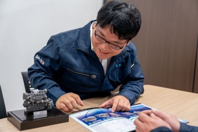 ディーゼルエンジンや発電機などのルート営業